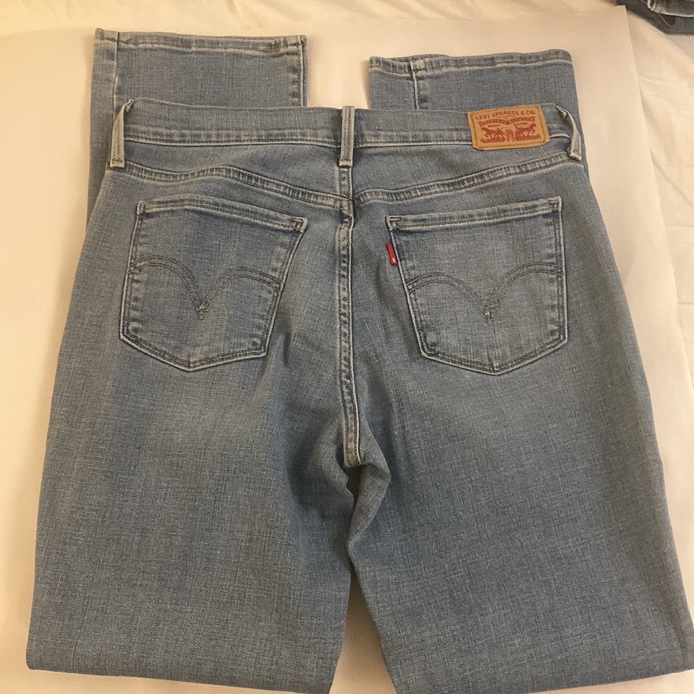 Levi's Classic Blue 505 Straight Jeans